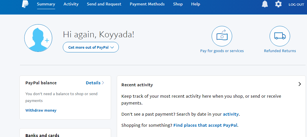 add money to paypal - PayPal Community